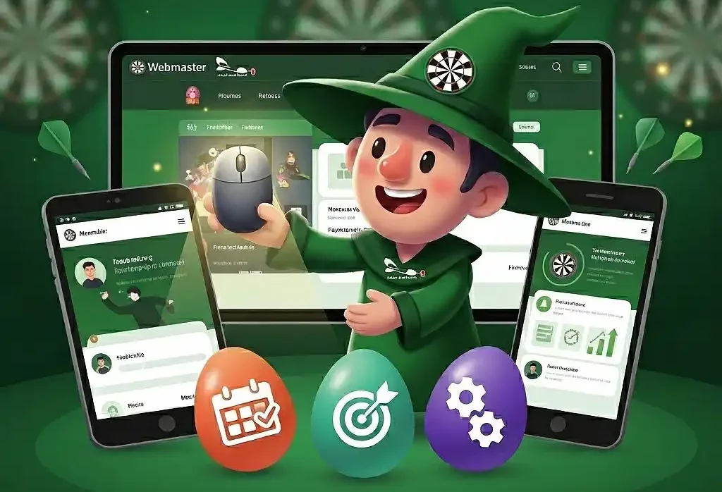 Webmasters Påskeæg: Vi har fået nye fjer på pilene!