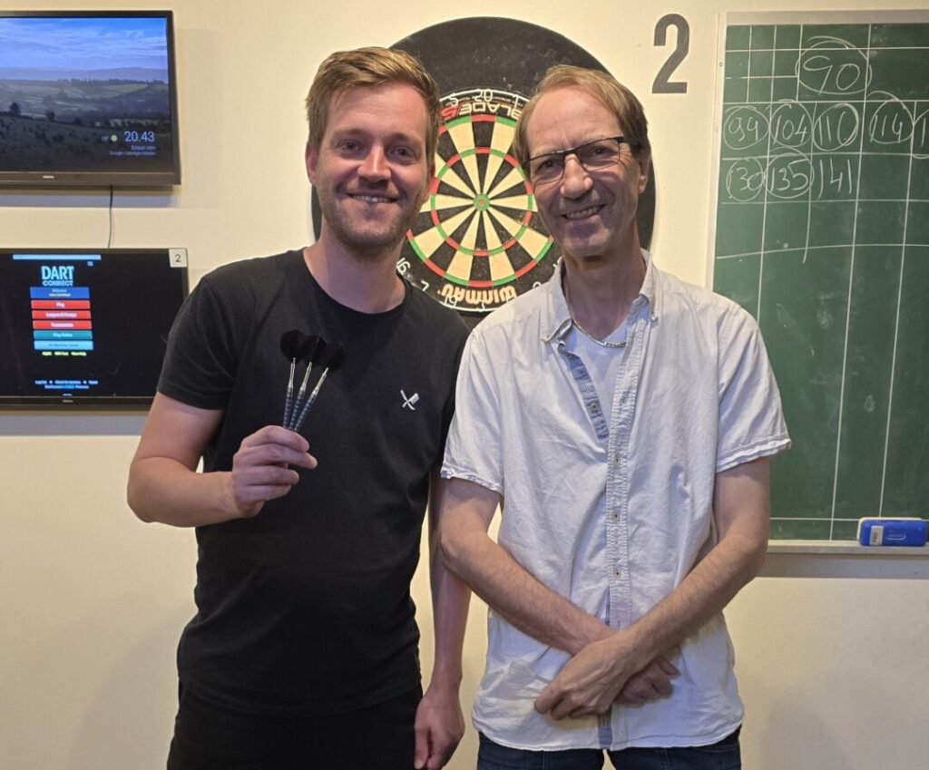 Fornemt internationalt visit: Hollandsk lynvisit i Islev Dartklub!